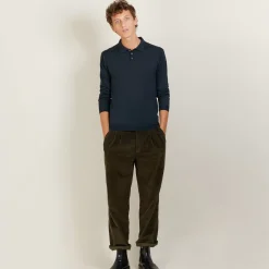 Maison Montagut Polos>Polo En Laine Et Soie - Bartev