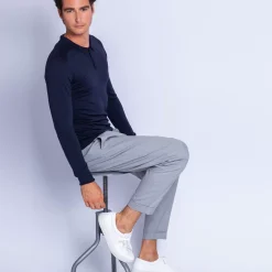 Maison Montagut Polos>Polo En Laine Et Soie - Ferat