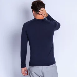 Maison Montagut Polos>Polo En Laine Et Soie - Ferat