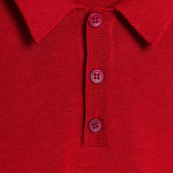 Maison Montagut Polos>Polo En Laine Et Soie - Ferat