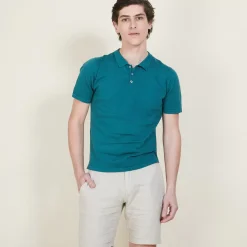 Maison Montagut Polos>Polo Homme En Coton - Bora