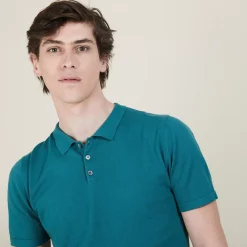 Maison Montagut Polos>Polo Homme En Coton - Bora