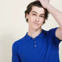 Maison Montagut Polos>Polo Homme En Coton - Bora