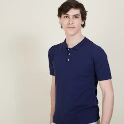 Maison Montagut Polos>Polo Homme En Coton - Bora
