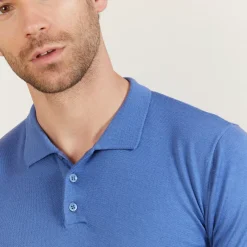 Maison Montagut Polos>Polo Manches Longues En Laine Merinos - Beryl