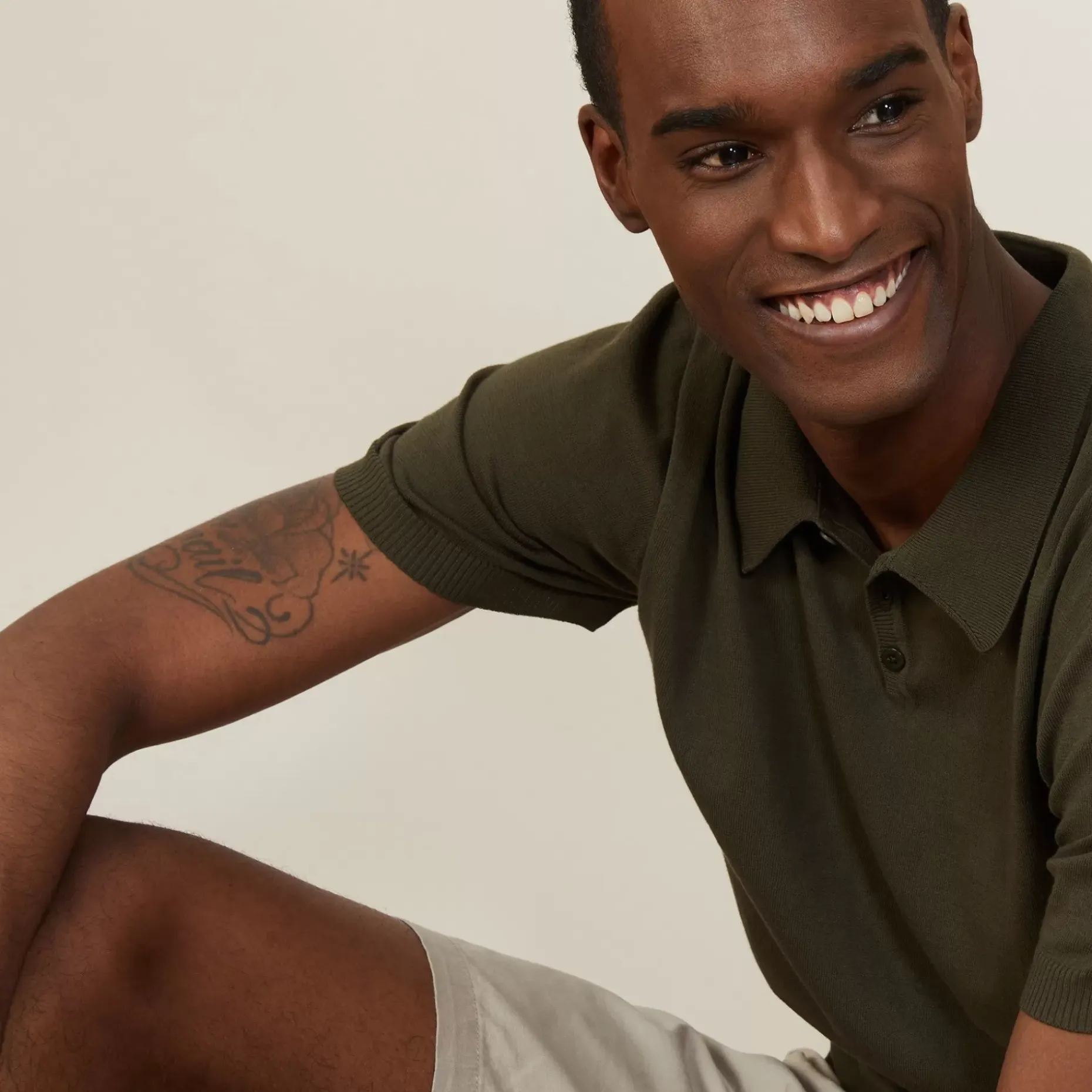 Maison Montagut Polos>Polo Uni En Coton Sec - Bank