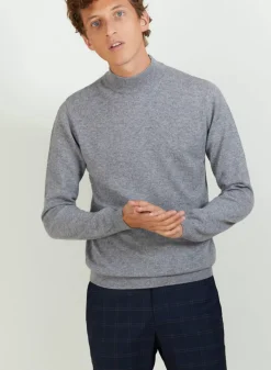 Maison Montagut Pulls>Pull A Col Montant En Cachemire - Balzan