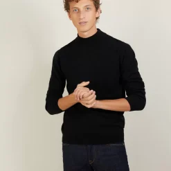 Maison Montagut Pulls>Pull A Col Montant En Cachemire - Balzan