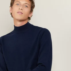 Maison Montagut Pulls>Pull A Col Montant En Cachemire - Balzan