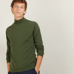 Maison Montagut Pulls>Pull A Col Montant En Cachemire - Balzan