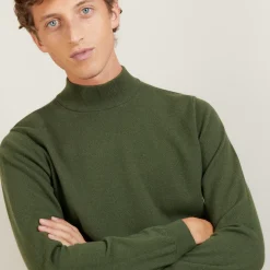Maison Montagut Pulls>Pull A Col Montant En Cachemire - Balzan