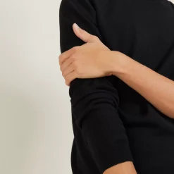 Maison Montagut Pulls>Pull A Col Montant En Cachemire - Balzan