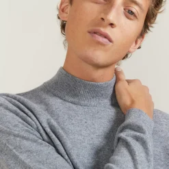 Maison Montagut Pulls>Pull A Col Montant En Cachemire - Balzan