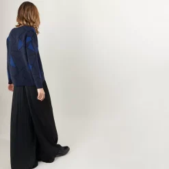 Maison Montagut Pulls>Pull A Motifs Geometriques En Cachemire - Felix