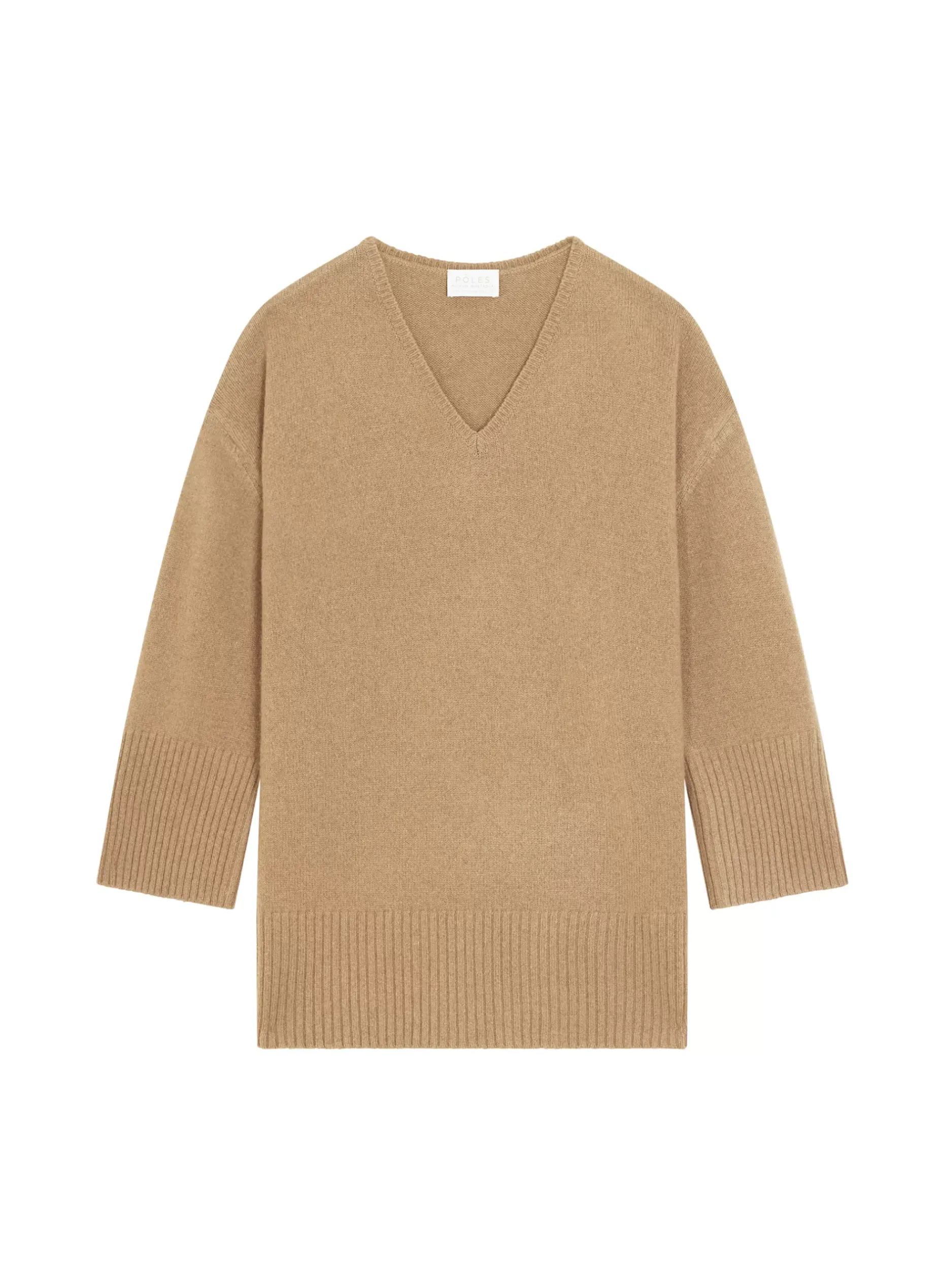 Maison Montagut Pulls>Pull Ample A Fentes En Cachemire Melange - Darius