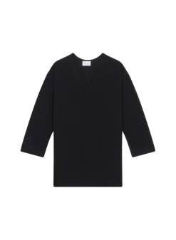 Maison Montagut Pulls>Pull Ample A Fentes En Cachemire Melange - Darius