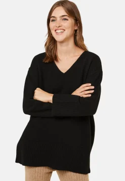Maison Montagut Pulls>Pull Ample A Fentes En Cachemire Melange - Darius