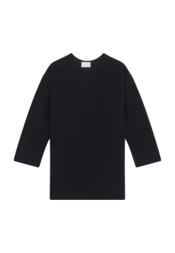 Maison Montagut Pulls>Pull Ample A Fentes En Cachemire Melange - Darius