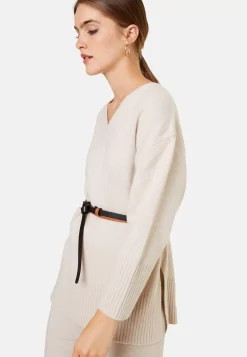 Maison Montagut Pulls>Pull Ample A Fentes En Cachemire Melange - Darius