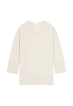 Maison Montagut Pulls>Pull Ample A Fentes En Cachemire Melange - Darius