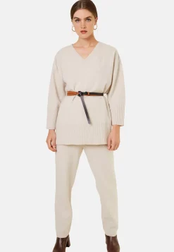 Maison Montagut Pulls>Pull Ample A Fentes En Cachemire Melange - Darius