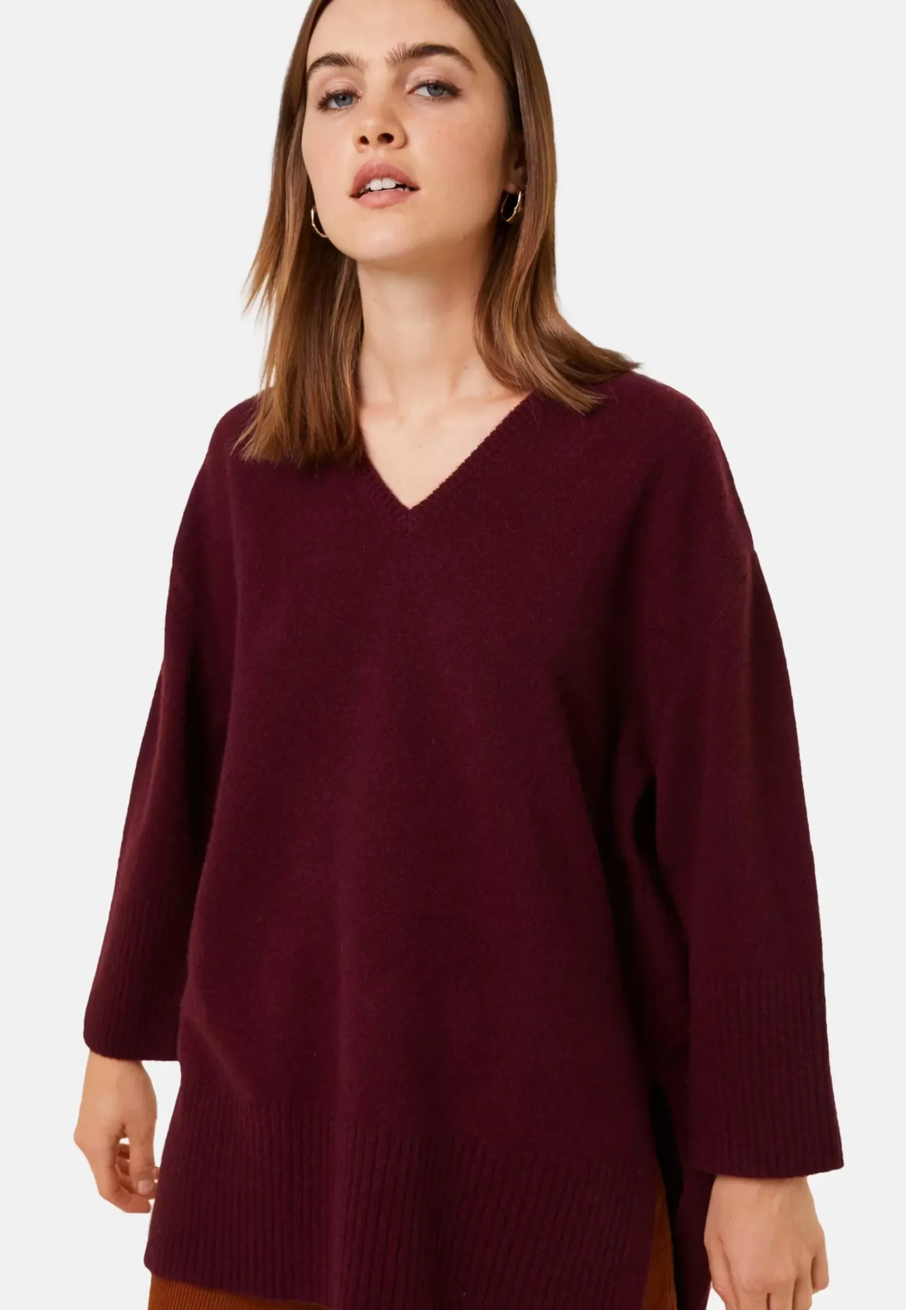 Maison Montagut Pulls>Pull Ample A Fentes En Cachemire Melange - Darius