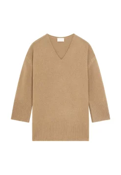 Maison Montagut Pulls>Pull Ample A Fentes En Cachemire Melange - Darius
