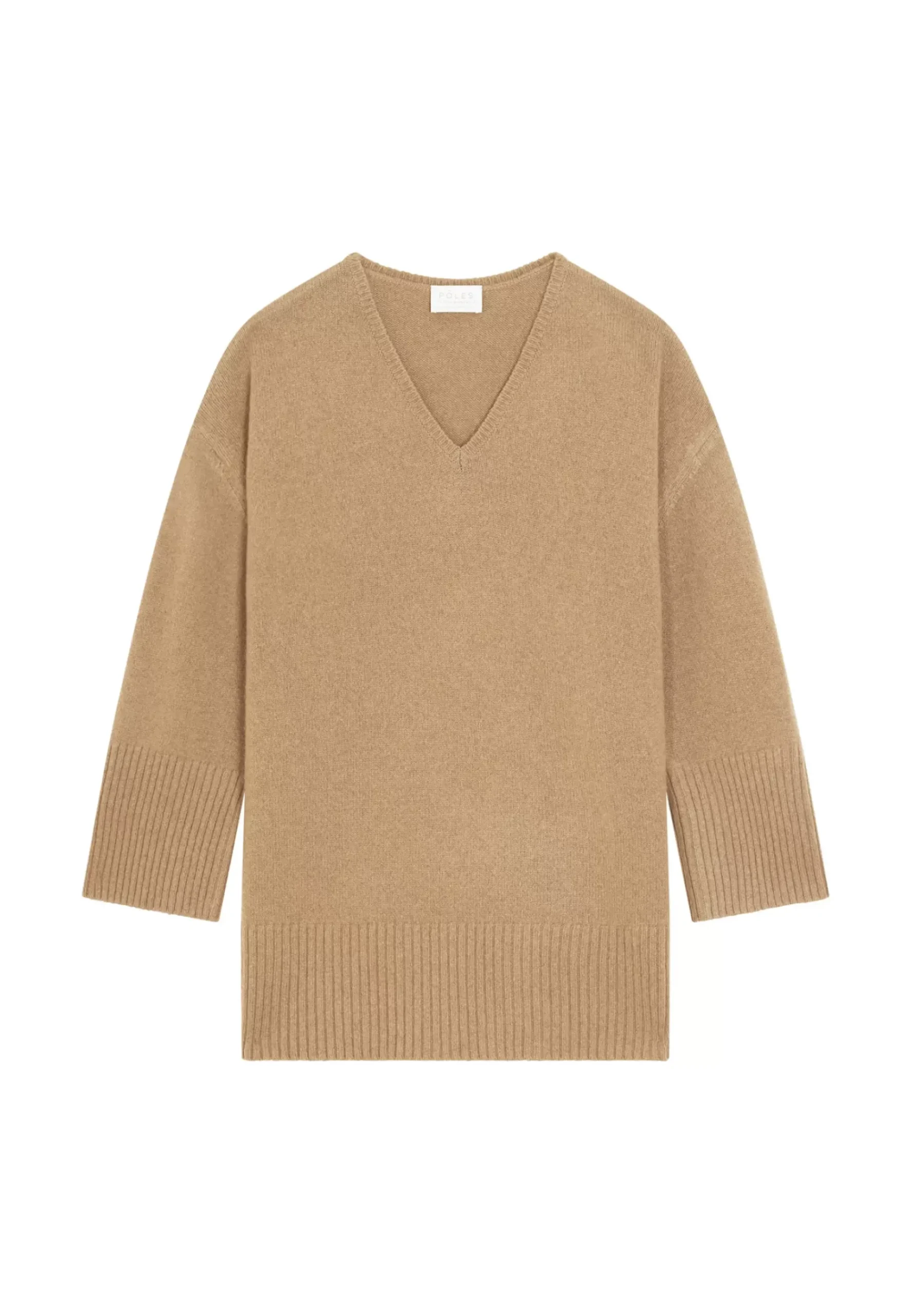 Maison Montagut Pulls>Pull Ample A Fentes En Cachemire Melange - Darius