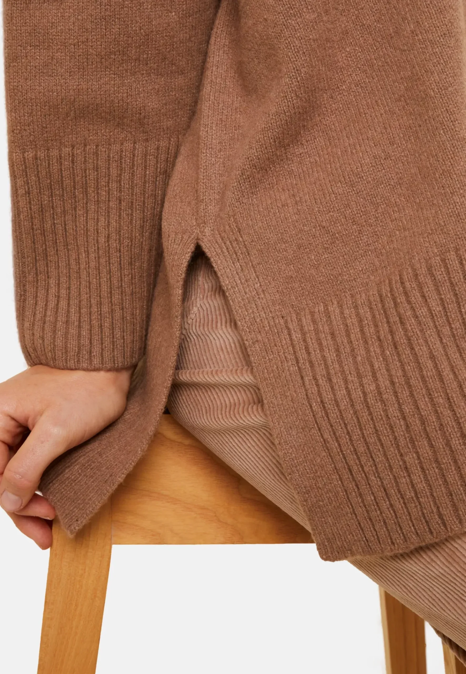 Maison Montagut Pulls>Pull Ample A Fentes En Cachemire Melange - Darius