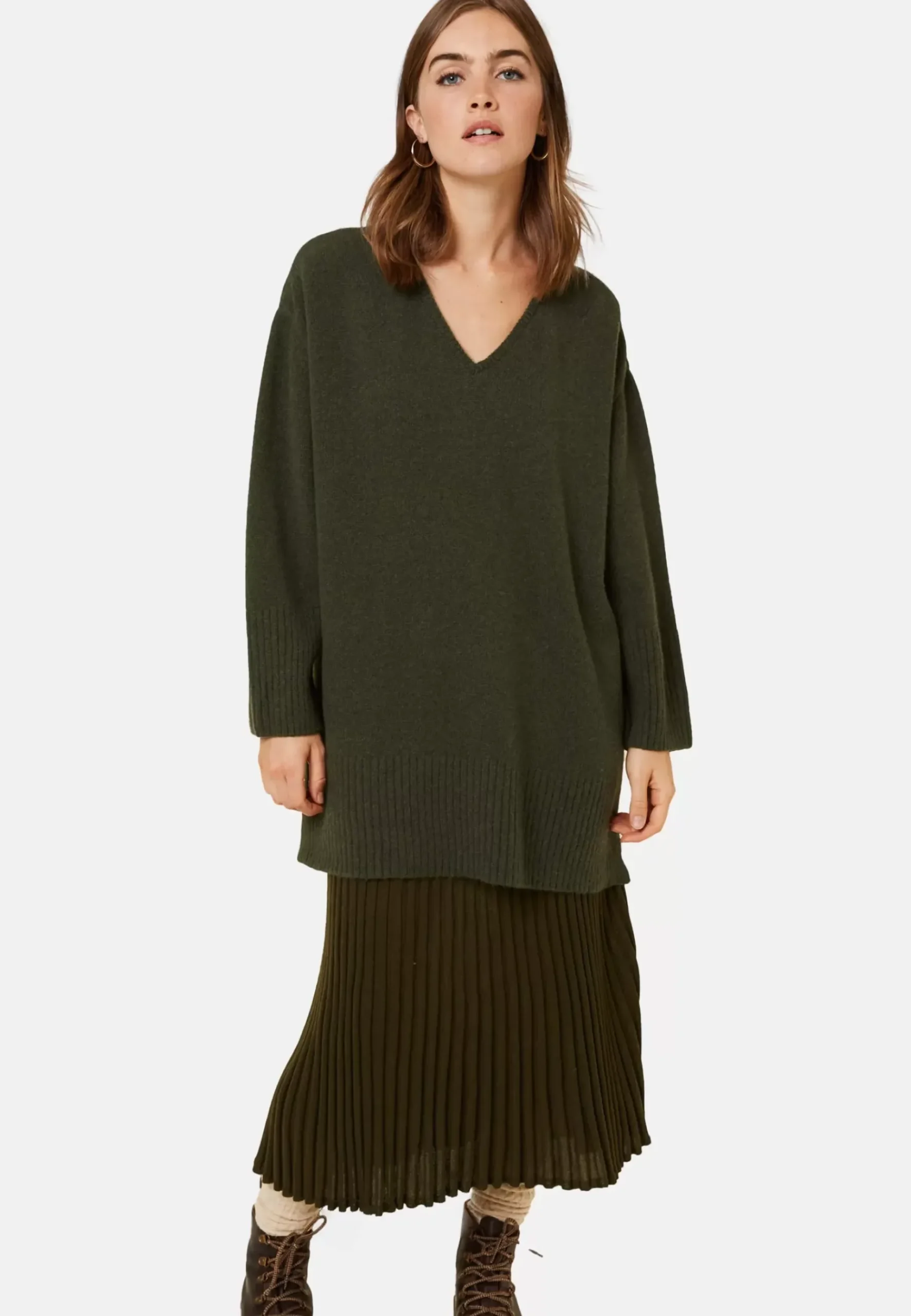 Maison Montagut Pulls>Pull Ample A Fentes En Cachemire Melange - Darius