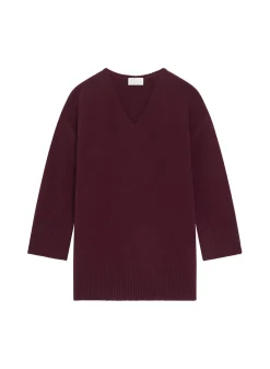 Maison Montagut Pulls>Pull Ample A Fentes En Cachemire Melange - Darius