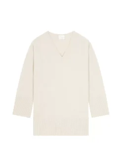 Maison Montagut Pulls>Pull Ample A Fentes En Cachemire Melange - Darius