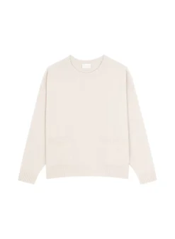 Maison Montagut Pulls>Pull Ample A Poches En Cachemire Melange - Davina