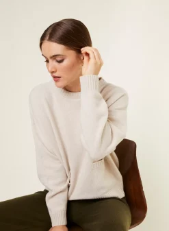 Maison Montagut Pulls>Pull Ample A Poches En Cachemire Melange - Davina