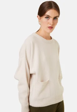Maison Montagut Pulls>Pull Ample A Poches En Cachemire Melange - Davina