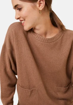 Maison Montagut Pulls>Pull Ample A Poches En Cachemire Melange - Davina