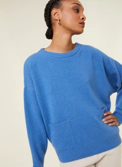 Maison Montagut Pulls>Pull Ample A Poches En Cachemire Melange - Davina