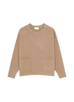 Maison Montagut Pulls>Pull Ample A Poches En Cachemire Melange - Davina