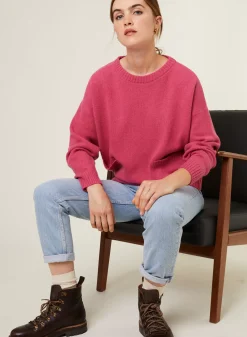 Maison Montagut Pulls>Pull Ample A Poches En Cachemire Melange - Davina