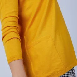 Maison Montagut Pulls>Pull Ample A Poches En Laine Merinos - Beatrice