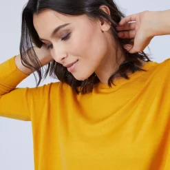 Maison Montagut Pulls>Pull Ample A Poches En Laine Merinos - Beatrice