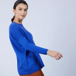 Maison Montagut Pulls>Pull Ample A Poches En Laine Merinos - Beatrice