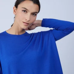Maison Montagut Pulls>Pull Ample A Poches En Laine Merinos - Beatrice