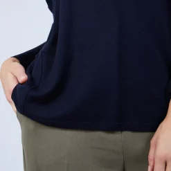Maison Montagut Pulls>Pull Ample A Poches En Laine Merinos - Beatrice
