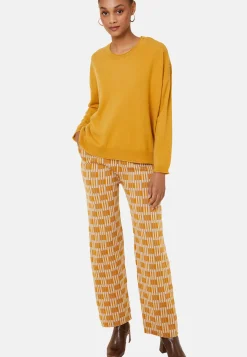 Maison Montagut Pulls>Pull Ample Boutonne A Col Rond En Cachemire - Acene