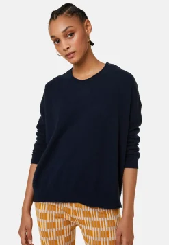 Maison Montagut Pulls>Pull Ample Boutonne A Col Rond En Cachemire - Acene