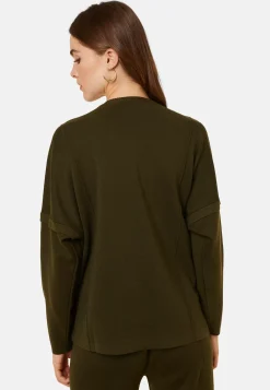Maison Montagut Pulls>Pull Ample Col Rond En Laine Merinos - Guerande