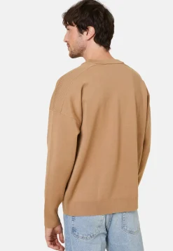 Maison Montagut Pulls>Pull Ample Col Rond En Laine Merinos - Felix
