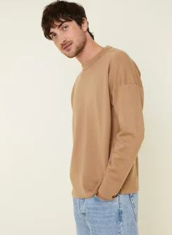 Maison Montagut Pulls>Pull Ample Col Rond En Laine Merinos - Felix