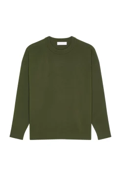 Maison Montagut Pulls>Pull Ample Col Rond En Laine Merinos - Felix
